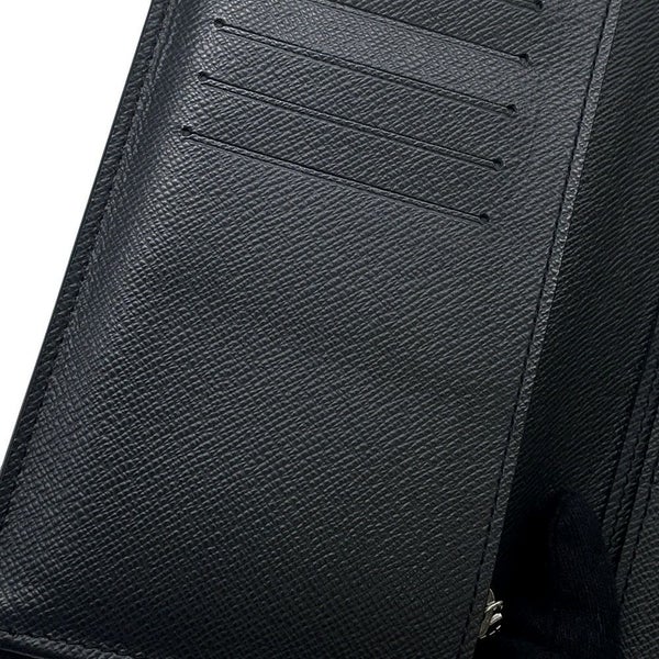 ルイヴィトン 長財布 タイガ ポルトフォイユ・ブラザ M30501 LOUIS VUITTON ヴィトン 財布 黒 メンズ