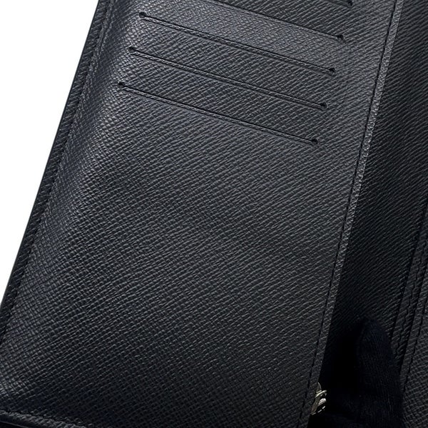 ルイヴィトン 長財布 タイガ ポルトフォイユ・ブラザ M30501 LOUIS VUITTON ヴィトン 財布 黒 メンズ