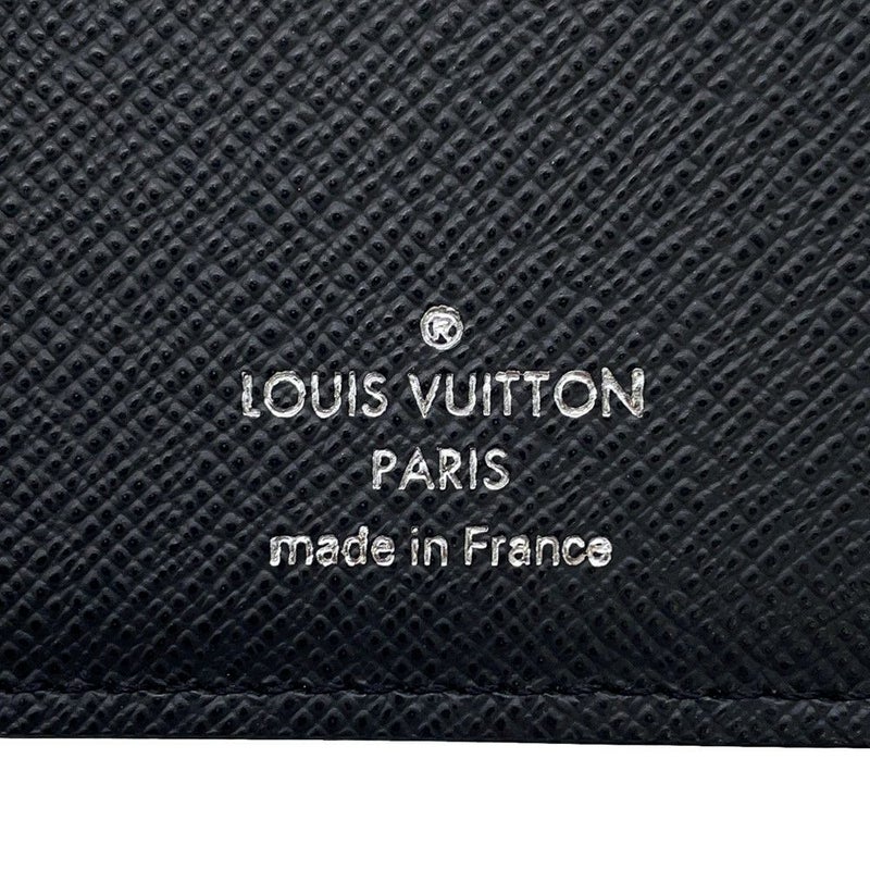 ルイヴィトン 長財布 タイガ ポルトフォイユ・ブラザ M30501 LOUIS VUITTON ヴィトン 財布 黒 メンズ