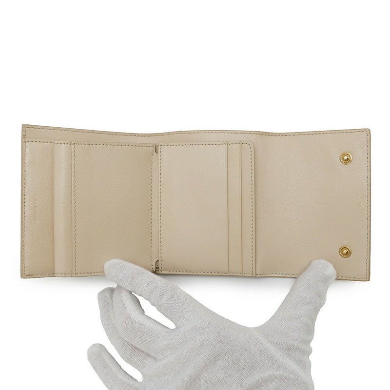 セリーヌ 三つ折り財布 スモール トリフォールドウォレット レザー 10B573 CELINE
