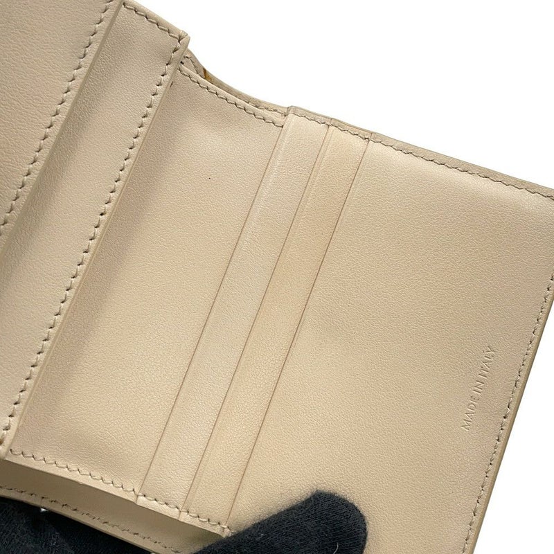 セリーヌ 三つ折り財布 スモール トリフォールドウォレット レザー 10B573 CELINE