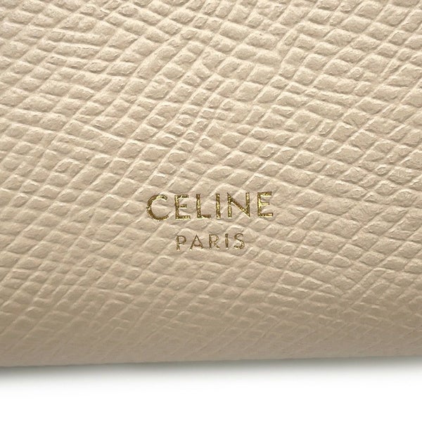 セリーヌ 三つ折り財布 スモール トリフォールドウォレット レザー 10B573 CELINE
