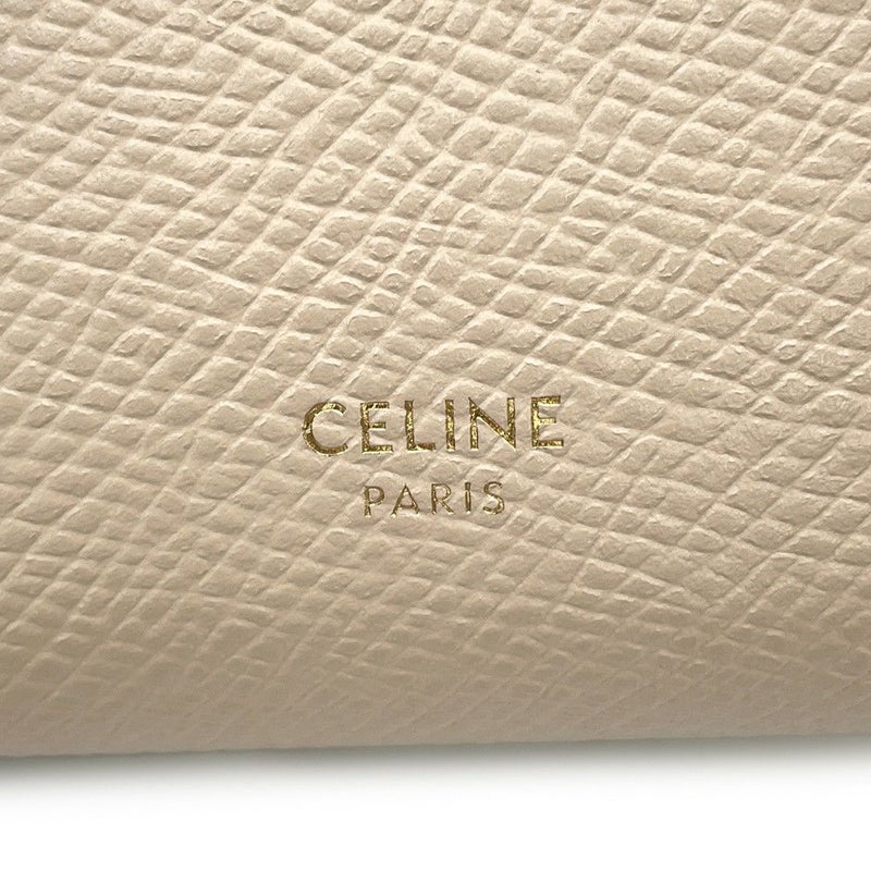 セリーヌ 三つ折り財布 スモール トリフォールドウォレット レザー 10B573 CELINE