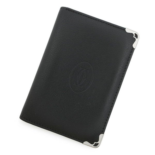 カルティエ カードケース マスト ドゥ カルティエ カーフレザー L3001367 Cartier 名刺入れ 黒