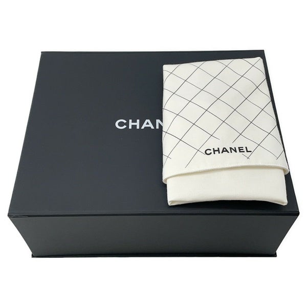 シャネル チェーンショルダーバッグ マトラッセ 2.55 ダブルフラップ エイジドカーフレザー A37590 CHANEL 黒