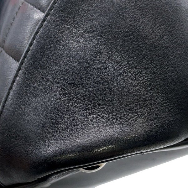 シャネル トートバッグ カンボンライン ラージトート ココマーク レザー A25169 CHANEL 黒