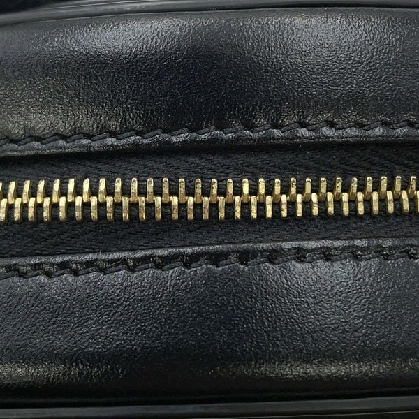 セリーヌ ショルダーバッグ オーバルパース キュイルトリオンフ 10I703 CELINE 黒