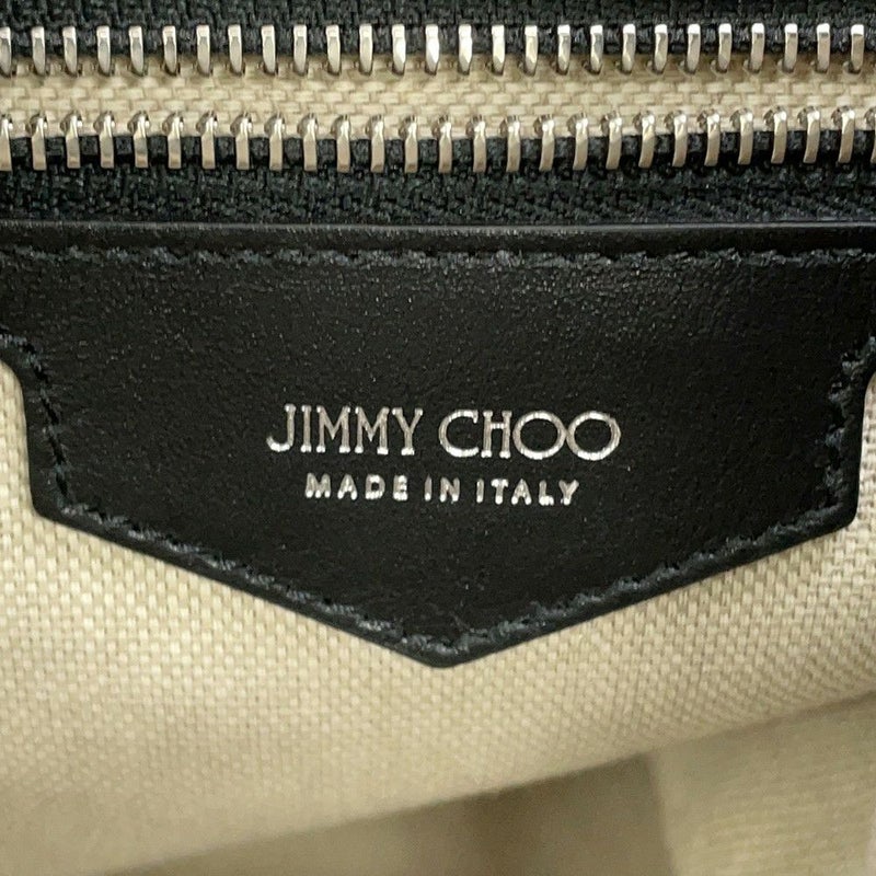 ジミーチュウ リュック EVAN バックパック キャンバス レザー 222EVAN JIMMY CHOO