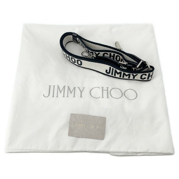 ジミーチュウ リュック EVAN バックパック キャンバス レザー 222EVAN JIMMY CHOO