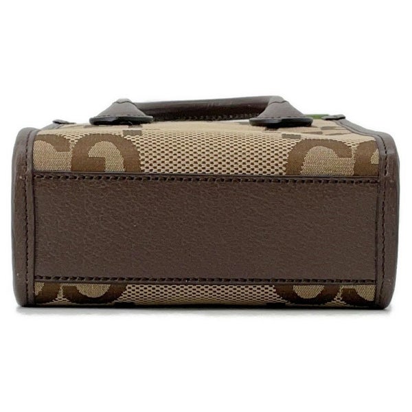 グッチ ハンドバッグ ジャンボGG ミニ キャンバス レザー 699406 GUCCI 2way