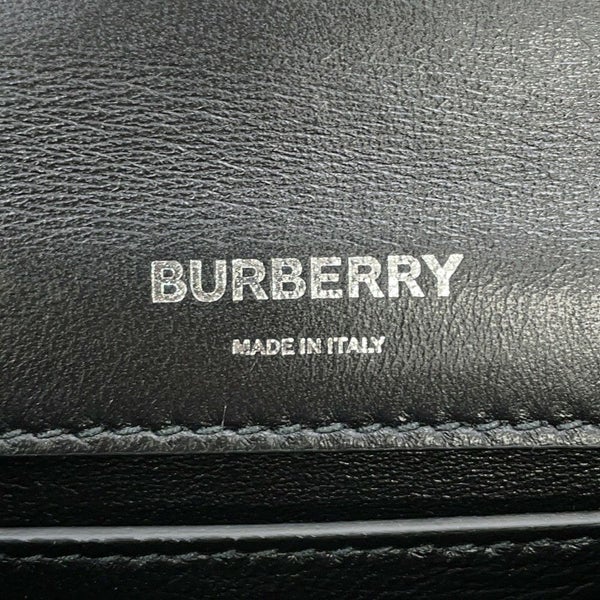 バーバリー チェーンショルダーバッグ LOLA ローラバッグ ベルベット ラインストーン BURBERRY 黒 ワンショルダー