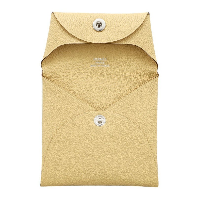 エルメス コインケース バスティア フォイン シェブルミゾル W刻印 HERMES 小銭入れ フォワン