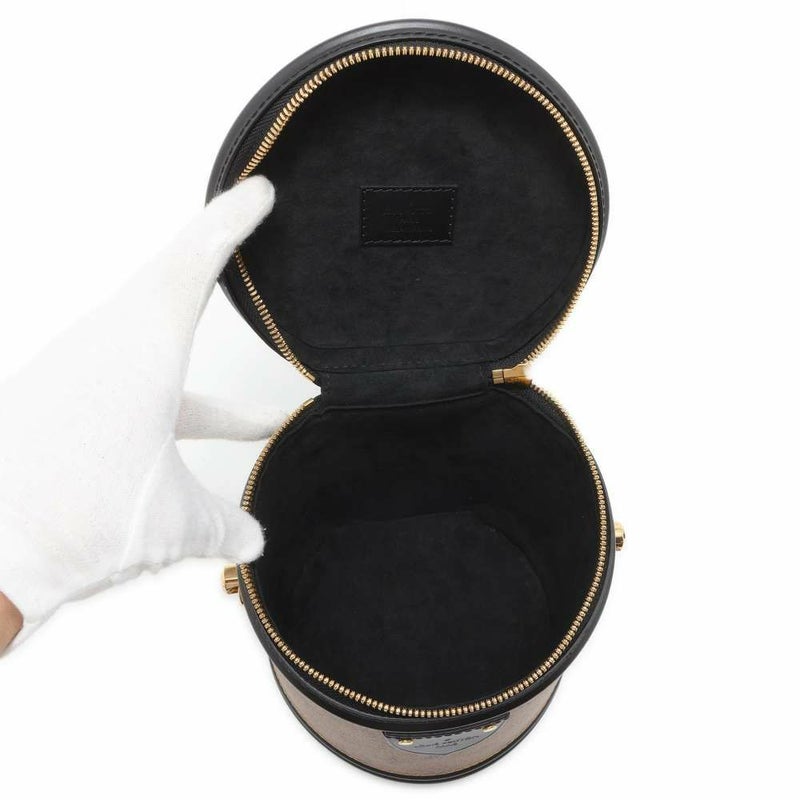 ルイヴィトン ハンドバッグ モノグラム・リバース カンヌ M43986 バニティバッグ 2wayショルダー 黒 ブラック