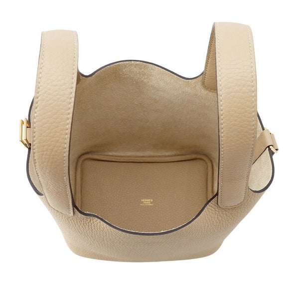 エルメス ハンドバッグ ピコタンロックPM トレンチ/ゴールド金具 トリヨンクレマンス K刻印