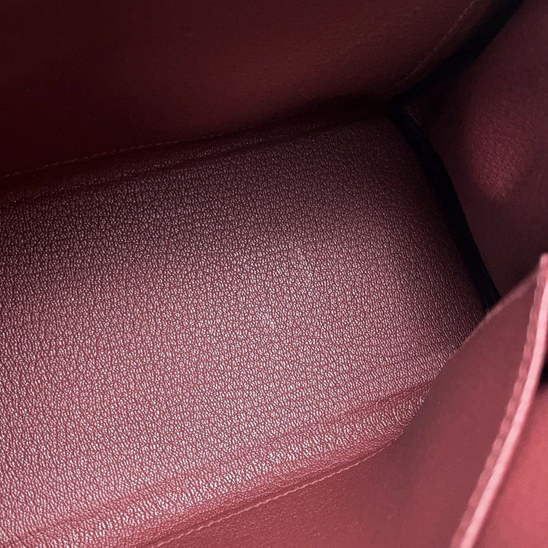 エルメス ハンドバッグ ケリー25 内縫い ルージュアッシュ/シルバー金具 トゴ W刻印 2wayショルダー