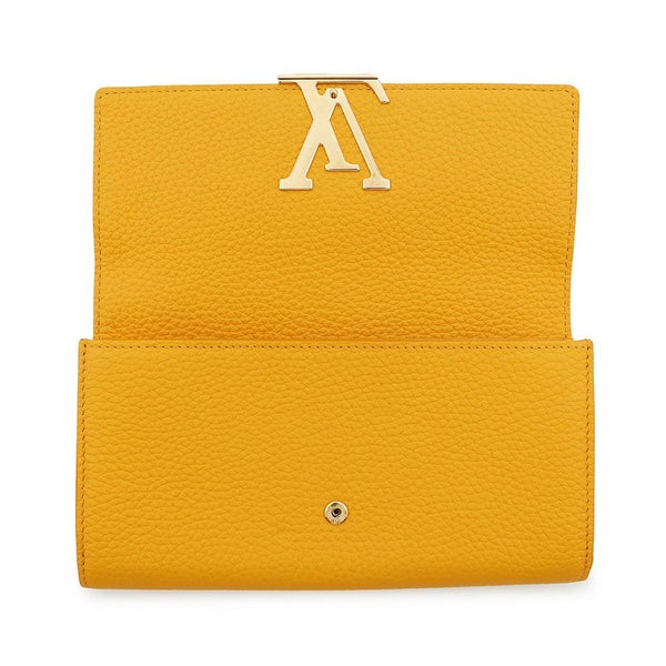 ルイヴィトン 長財布 トリヨンレザー/パイソン ポルトフォイユ・カプシーヌ N81415 LOUIS VUITTON