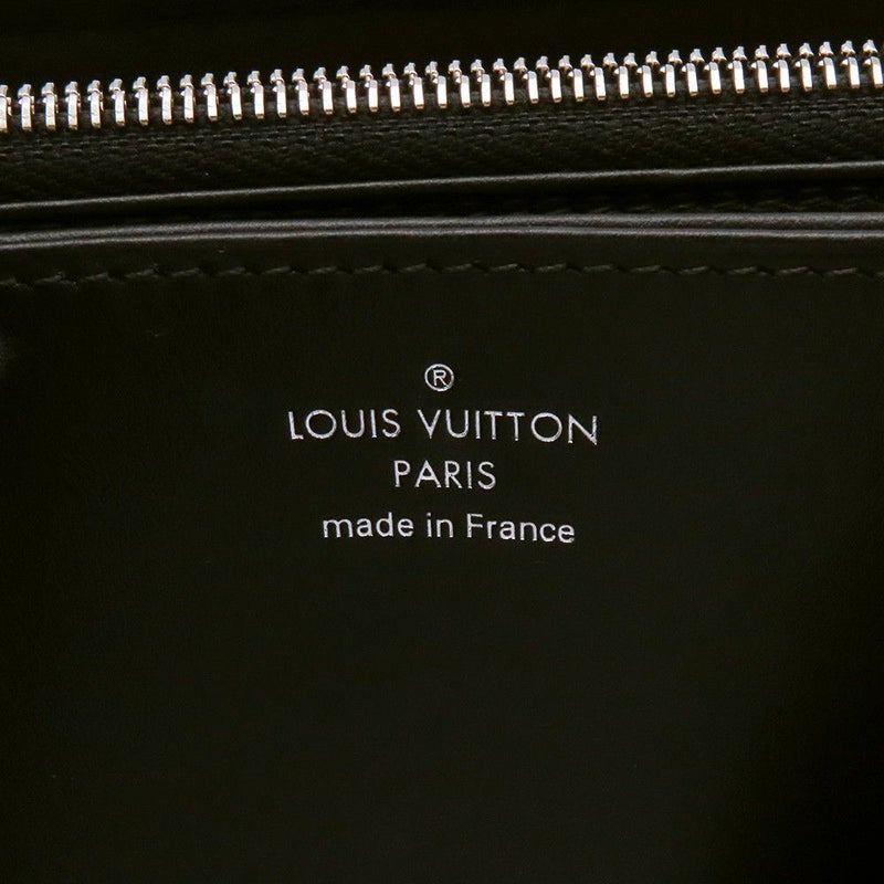 ルイヴィトン 長財布 モノグラム マヒナ ジッピー・ウォレット M61867 LOUIS VUITTON ブラック 黒