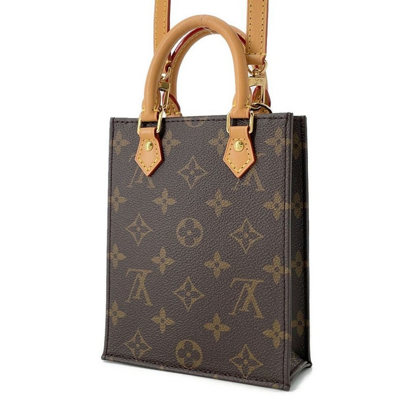 ルイヴィトン ハンドバッグ プティット・サックプラ モノグラム M81295 ヴィトン ミニバッグ  2way ショルダーバッグ