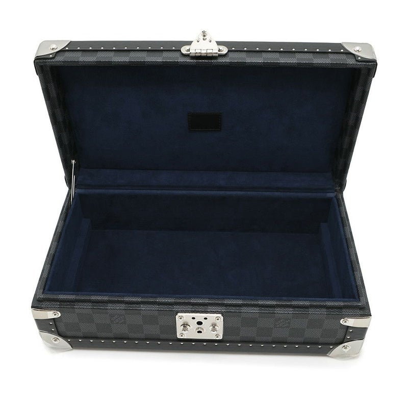 ルイヴィトン ケース ダミエ・グラフィット コフレ 8 モントル N48226 腕時計ケース 小物入れ 黒