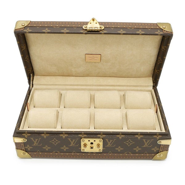 ルイヴィトン ケース モノグラム コフレ 8 モントル M10128 腕時計ケース 小物入れ ベージュ