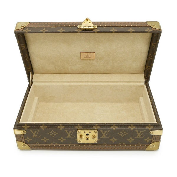 ルイヴィトン ケース モノグラム コフレ 8 モントル M10128 腕時計ケース 小物入れ ベージュ