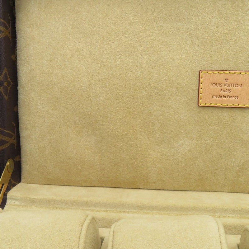 ルイヴィトン ケース モノグラム コフレ 8 モントル M10128 腕時計ケース 小物入れ ベージュ