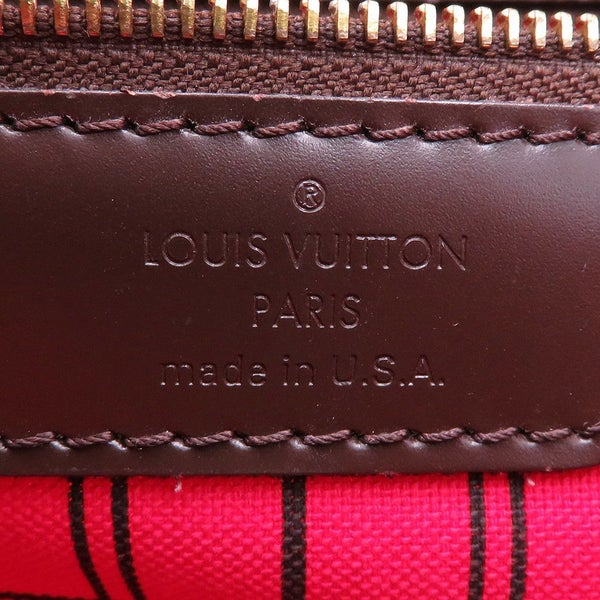ルイヴィトン トートバッグ ダミエ・エベヌ ネヴァーフルMM N51105 LOUIS VUITTON ヴィトン バッグ