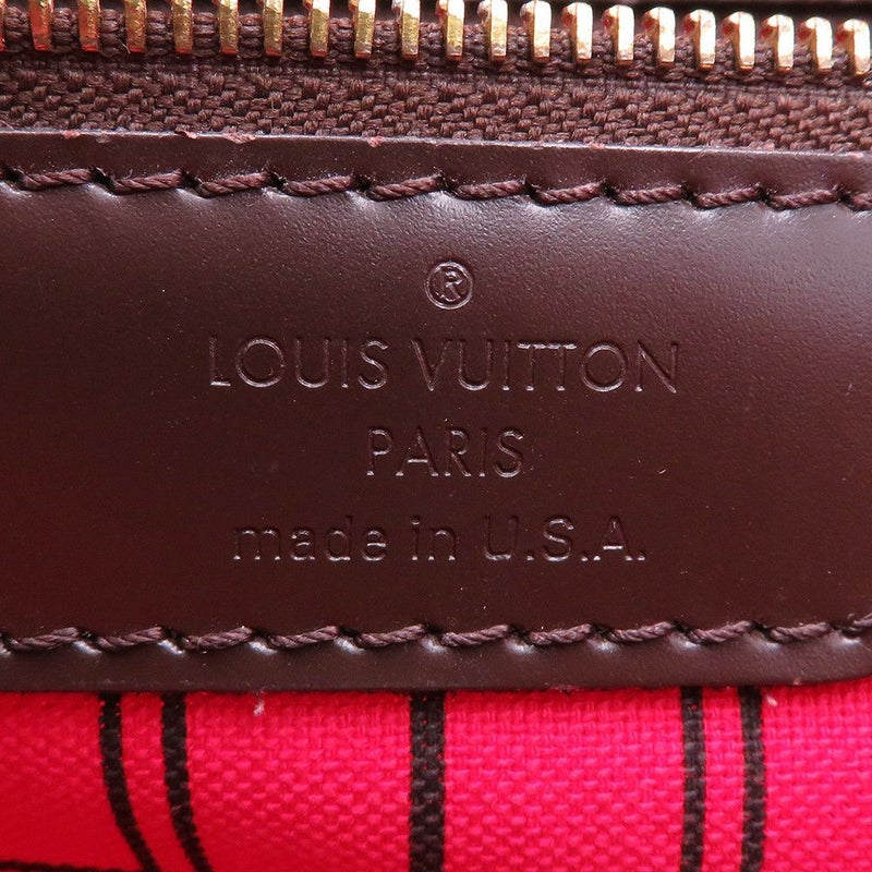 ルイヴィトン トートバッグ ダミエ・エベヌ ネヴァーフルMM N51105 LOUIS VUITTON ヴィトン バッグ