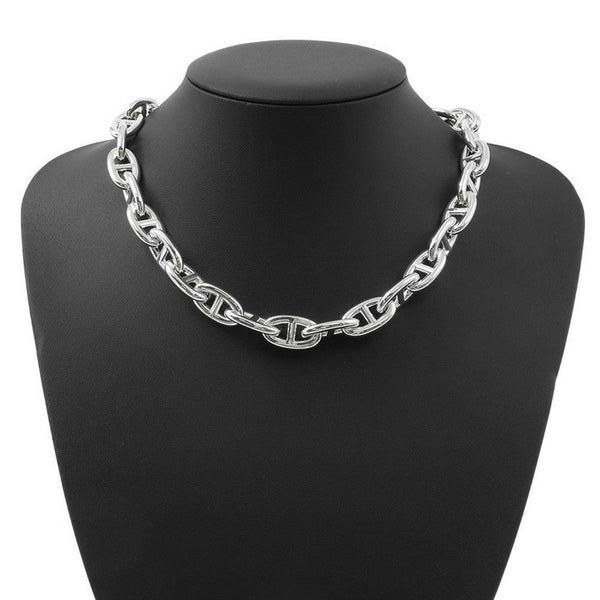 エルメス ネックレス シェーヌダンクル ネックレスGM 29コマ SV925シルバー HERMES ジュエリー