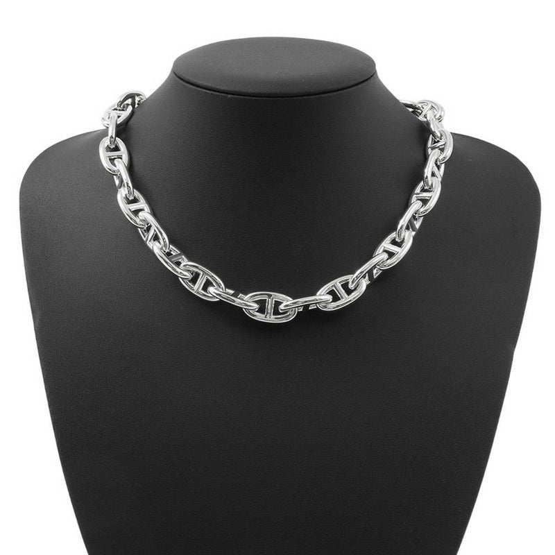 エルメス ネックレス シェーヌダンクル ネックレスGM 29コマ SV925シルバー HERMES ジュエリー