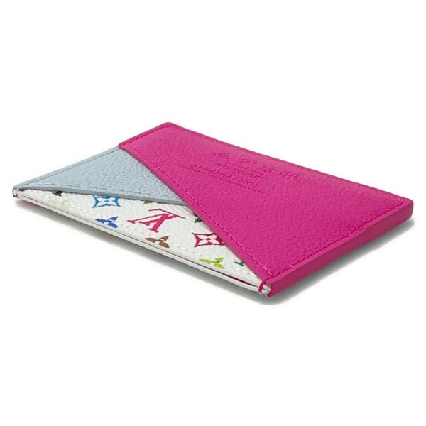 ルイヴィトン カードケース モノグラム・マルチカラー LV x TM ポルト カルト・クリスクロス M14091 村上隆 コラボ