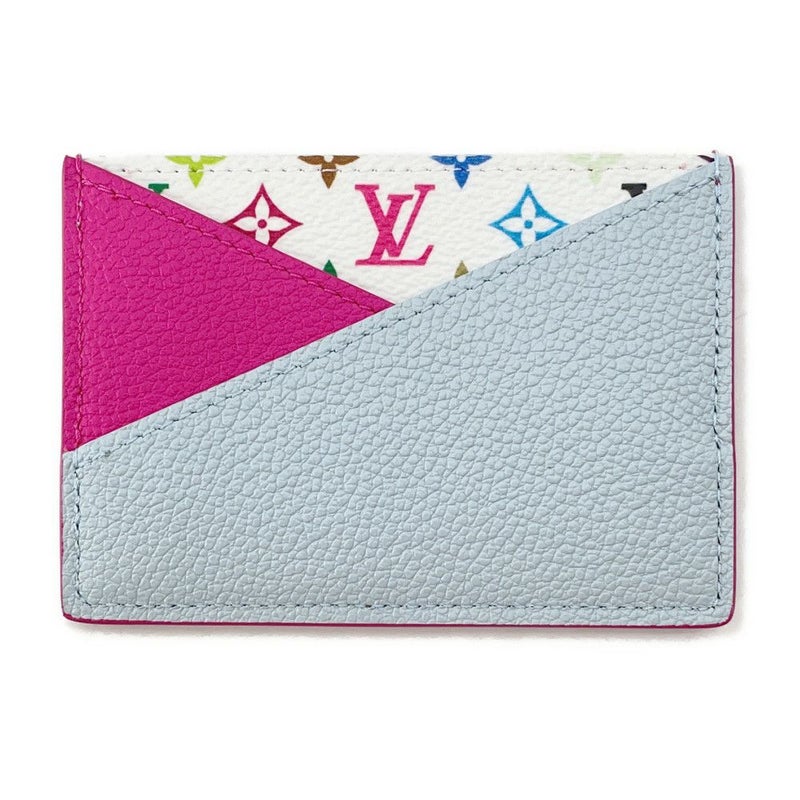 ルイヴィトン カードケース モノグラム・マルチカラー LV x TM ポルト カルト・クリスクロス M14091 村上隆 コラボ