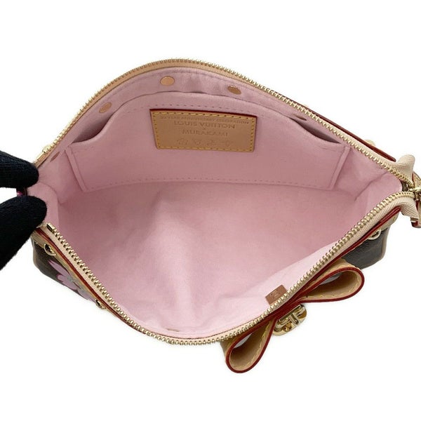 ルイヴィトン ハンドバッグ モノグラム・チェリーブロッサム LV × TM ポシェット･アクセソワール M13666 ポーチ 村上隆
