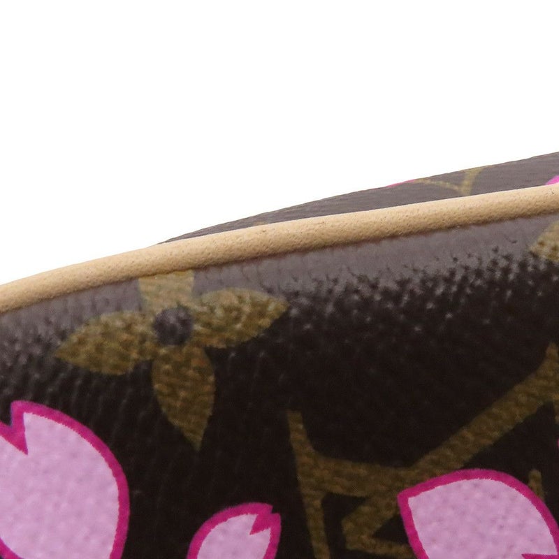 ルイヴィトン ハンドバッグ モノグラム・チェリーブロッサム LV × TM ポシェット･アクセソワール M13666 ポーチ 村上隆