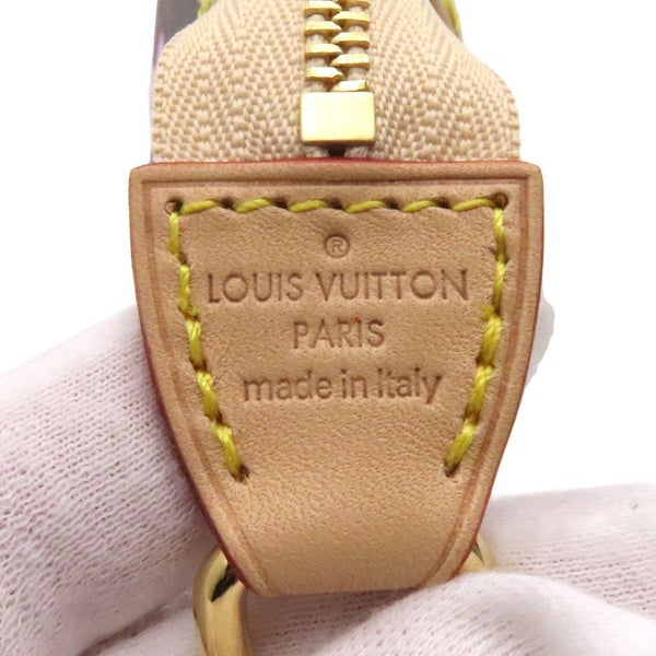 ルイヴィトン ハンドバッグ モノグラム・チェリーブロッサム LV × TM ポシェット･アクセソワール M13666 ポーチ 村上隆