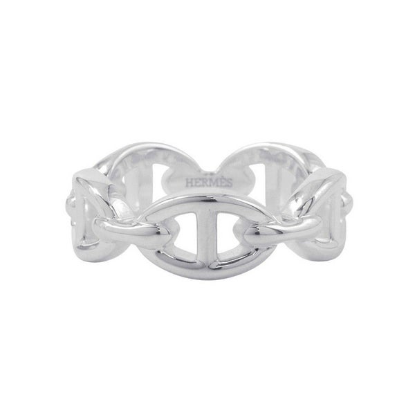 エルメス リング シェーヌダンクル アンシェネPM Enchainee SV925シルバー リングサイズ53 HERMES ジュエリー