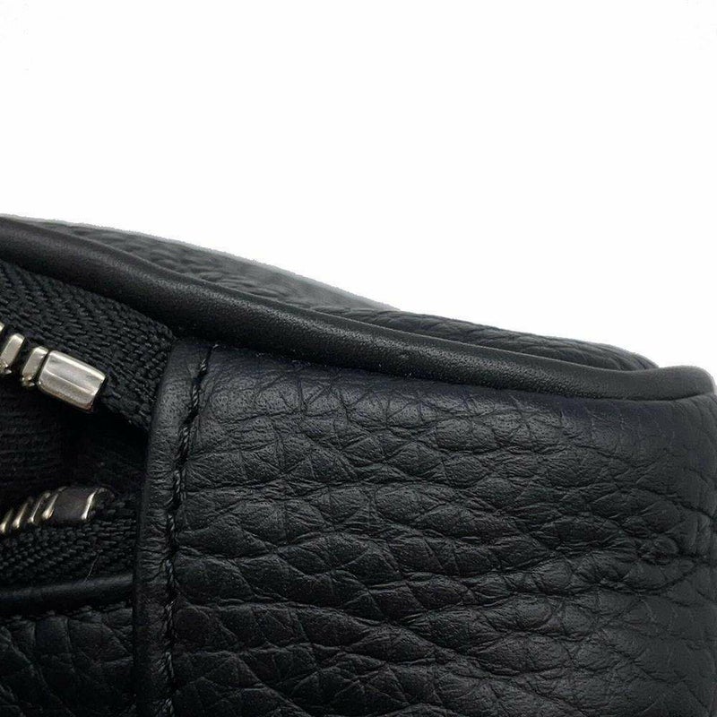 ルイヴィトン ウエストポーチ サンチュール シグネチャー ポケット トリヨンレザー 35MM サイズ90 ボディバッグ ベルト 黒