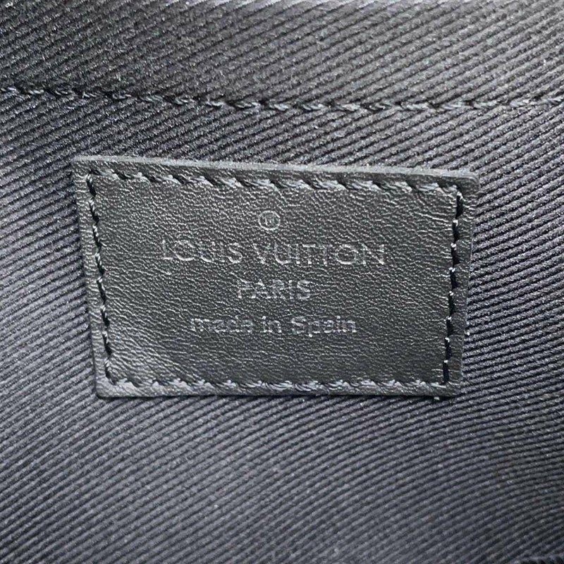 ルイヴィトン ウエストポーチ サンチュール シグネチャー ポケット トリヨンレザー 35MM サイズ90 ボディバッグ ベルト 黒