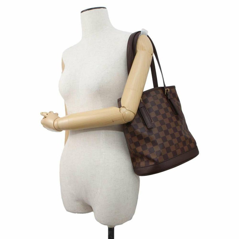 ルイヴィトン ショルダーバッグ ダミエ・エベヌ マレ N42240 LOUIS VUITTON ヴィトン トートバッグ バケット