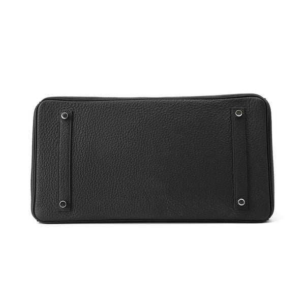 エルメス バーキン35 ブラック/シルバー金具 トゴ W刻印 HERMES Birkin ハンドバッグ 黒