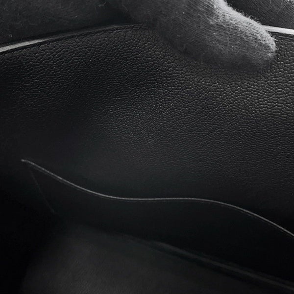 エルメス バーキン35 ブラック/シルバー金具 トゴ W刻印 HERMES Birkin ハンドバッグ 黒