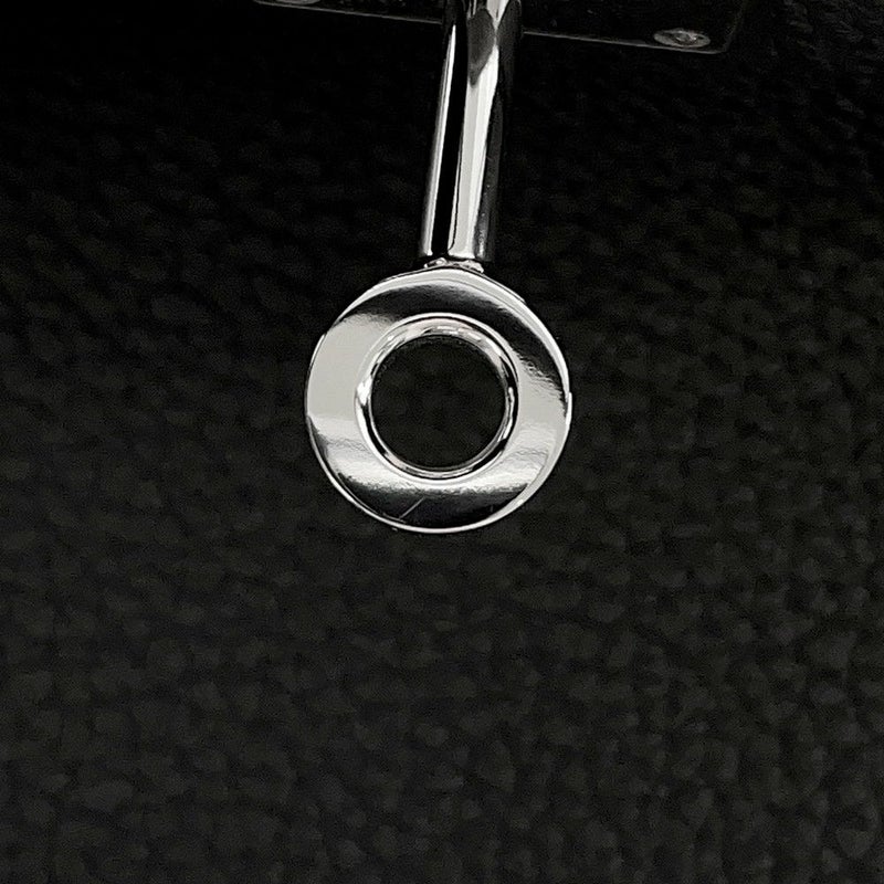 エルメス バーキン35 ブラック/シルバー金具 トゴ W刻印 HERMES Birkin ハンドバッグ 黒