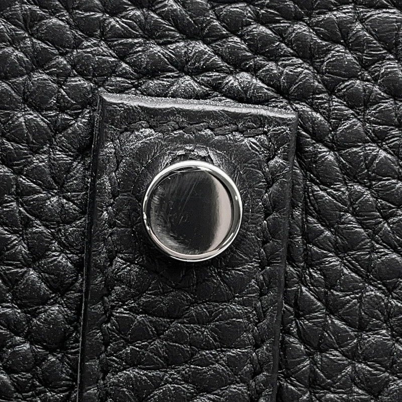 エルメス バーキン35 ブラック/シルバー金具 トゴ W刻印 HERMES Birkin ハンドバッグ 黒