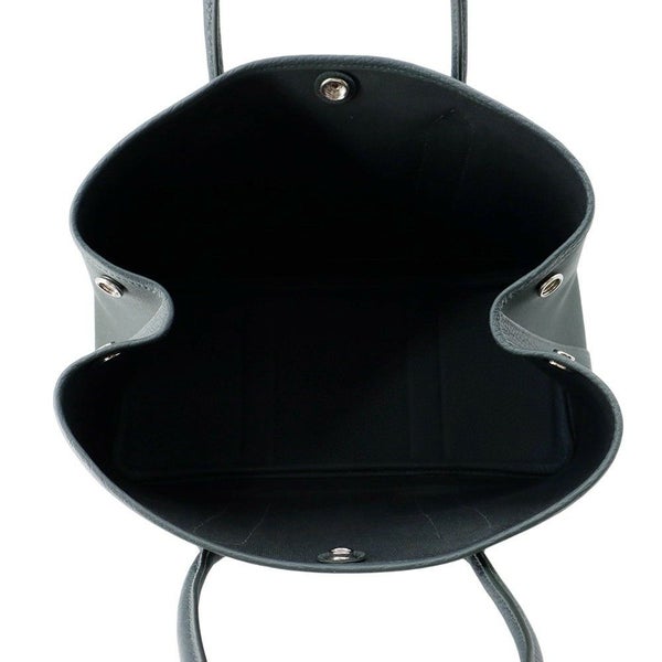 エルメス トートバッグ ガーデンパーティTPM ヴェールマングローブ/シルバー金具 トワルオフィシエ/ネゴンダ K刻印