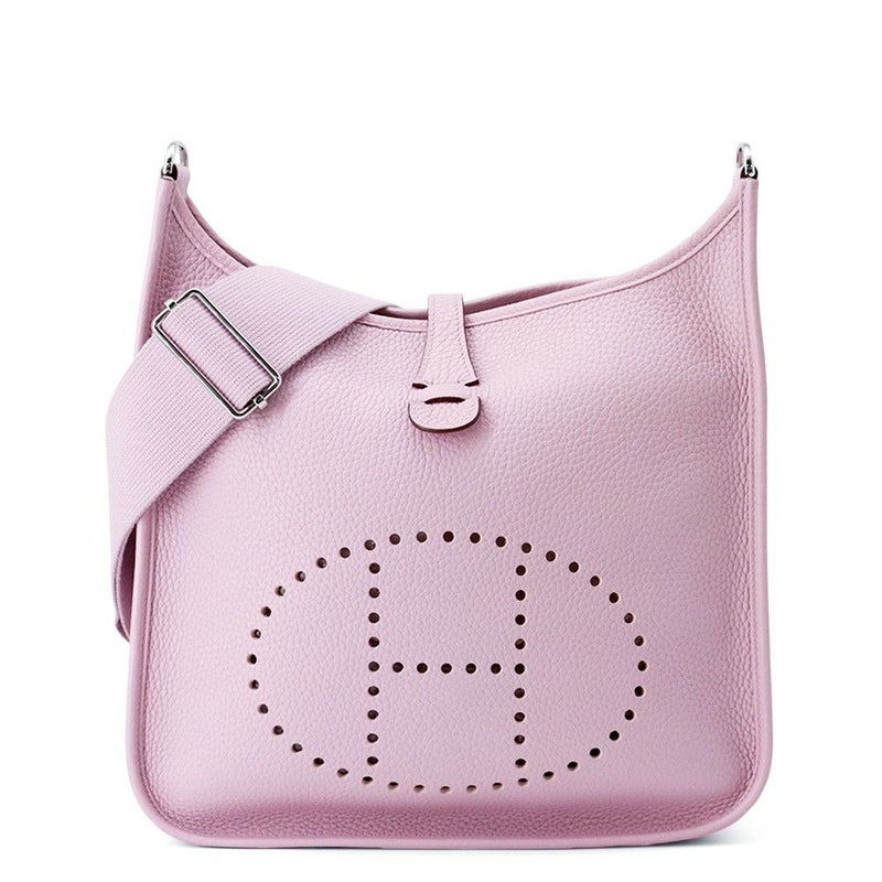 エルメス ショルダーバッグ エブリン3 PM モーヴシルベストル/シルバー金具 トリヨンクレマンス Z刻印