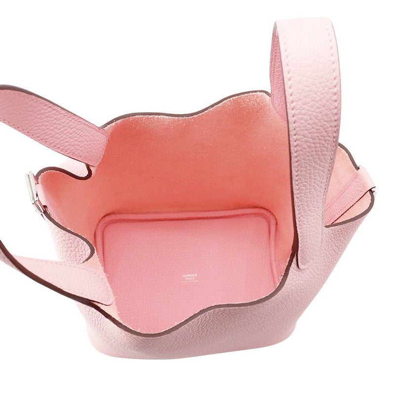 エルメス ハンドバッグ ピコタンロックPM ローズサクラ/シルバー金具 トリヨンクレマンス B刻印