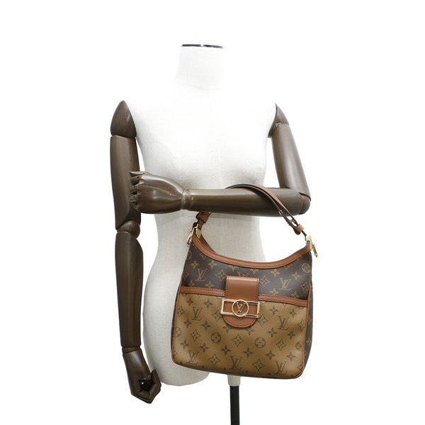 ルイヴィトン ショルダーバッグ モノグラム・リバース ホーボー・ドーフィーヌ M45194 LOUIS VUITTON 3wayバッグ