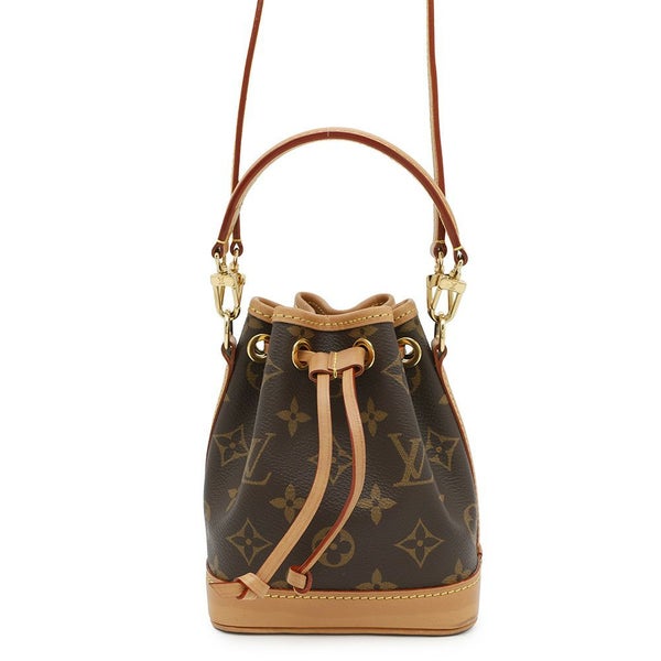 ルイヴィトン ハンドバッグ モノグラム ナノ・ノエ M81266 LOUIS VUITTON 2wayショルダーバッグ