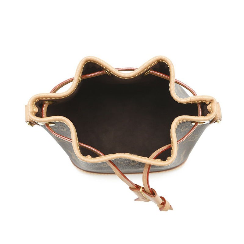 ルイヴィトン ハンドバッグ モノグラム ナノ・ノエ M81266 LOUIS VUITTON 2wayショルダーバッグ