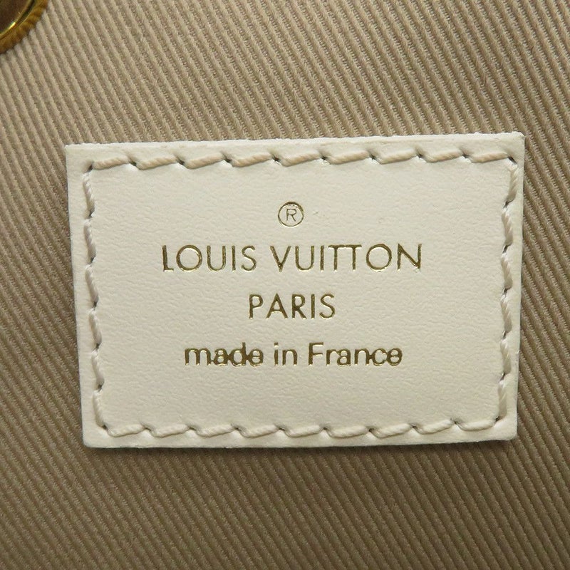 ルイヴィトン ショルダーバッグ モノグラム コットン バイ・ザ・プール ネオ ノエ MM M22852 LOUIS VUITTON ベージュ 白